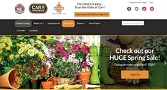 Desktop Screenshot of carrhardware.com